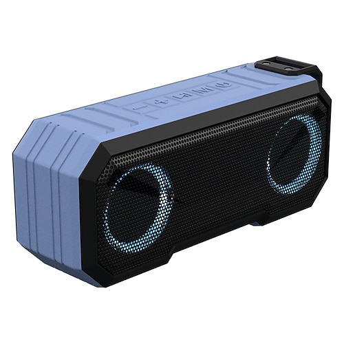 Nouvelle enceinte portable sans fil X8 (2025) avec caisson de basses haute puissance, étanche IPX6, éclairage RGB 7 couleurs et effets festifs dynamiques, longue autonomie, connexion sans fil, entrées