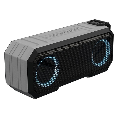 Nouvelle enceinte portable sans fil X8 (2025) avec caisson de basses haute puissance, étanche IPX6, éclairage RGB 7 couleurs et effets festifs dynamiques, longue autonomie, connexion sans fil, entrées