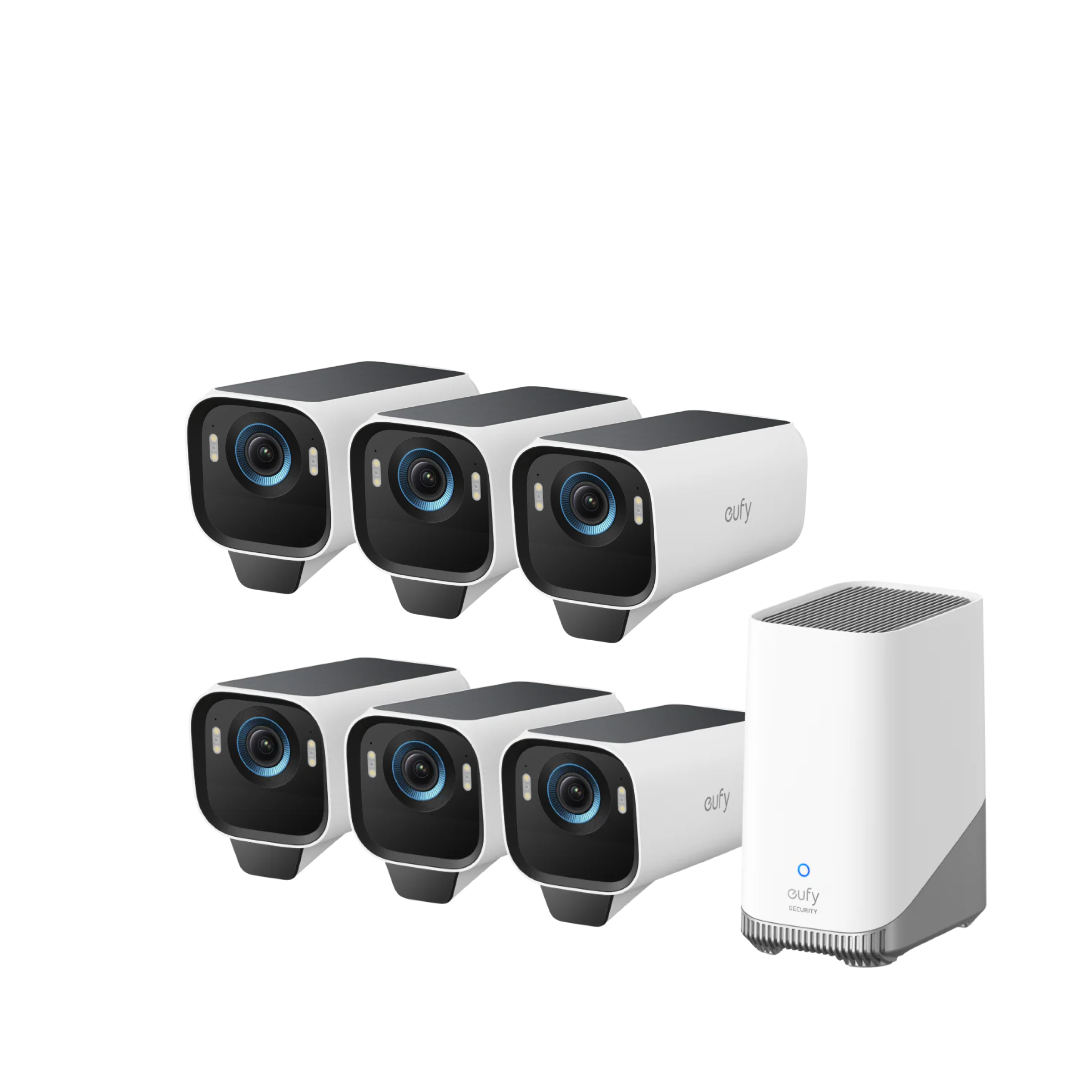 eufyCam S3 Pro 6‑Kamera‑Set