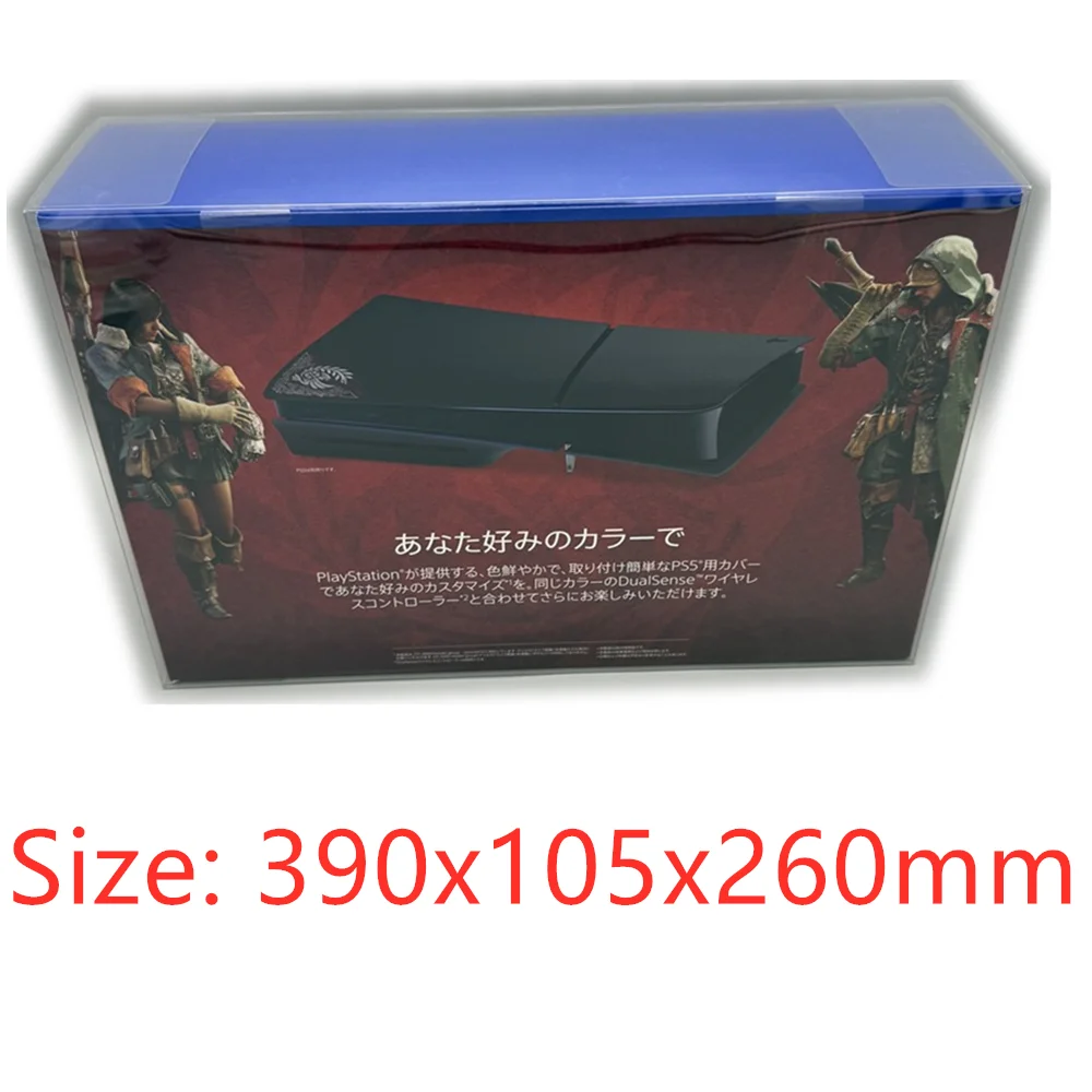 Transparent Box Protector For PS5 Slim/Sony PlayStation 5 Collect Boxes TEP Storage Game Shell Clear Display Case