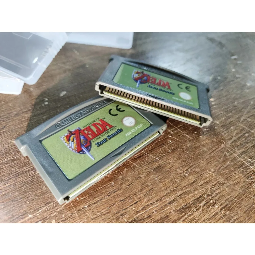 #USA/EUR Version GBA Game Cartridge 32 Bit Video Game Console The Legend of Zelda Game Card FOUR SWORDS The Minish CAP Of