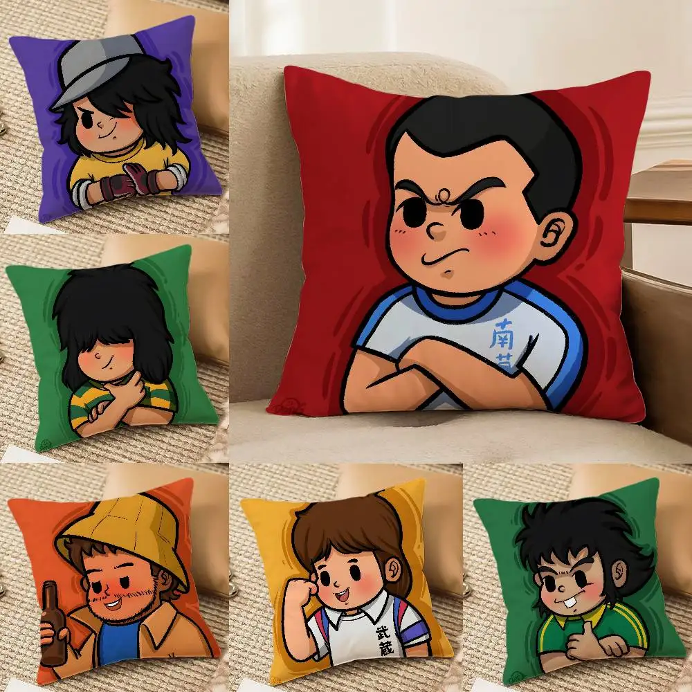 1 Stück C-Captain T-Tsubasa Kissenbezug Anti-Dustmite Unsichtbarer Reißverschluss Schlafsofa Image