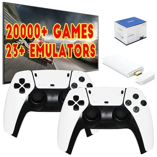 M15 Retro Game Console Wireless Controller Plug And 4K Output And Play Video Game Console With 20000+ Games Arcade Game Console