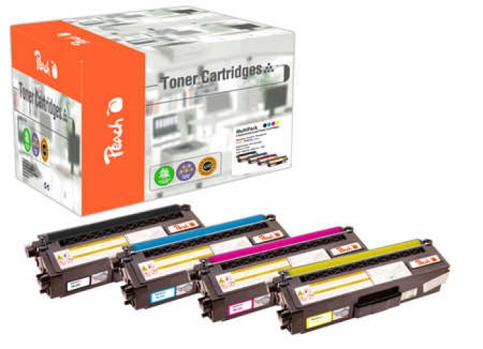 Peach PT783 Peach Toner Brother TN-320 MultiPack bk,c,m,y remanufactured Image