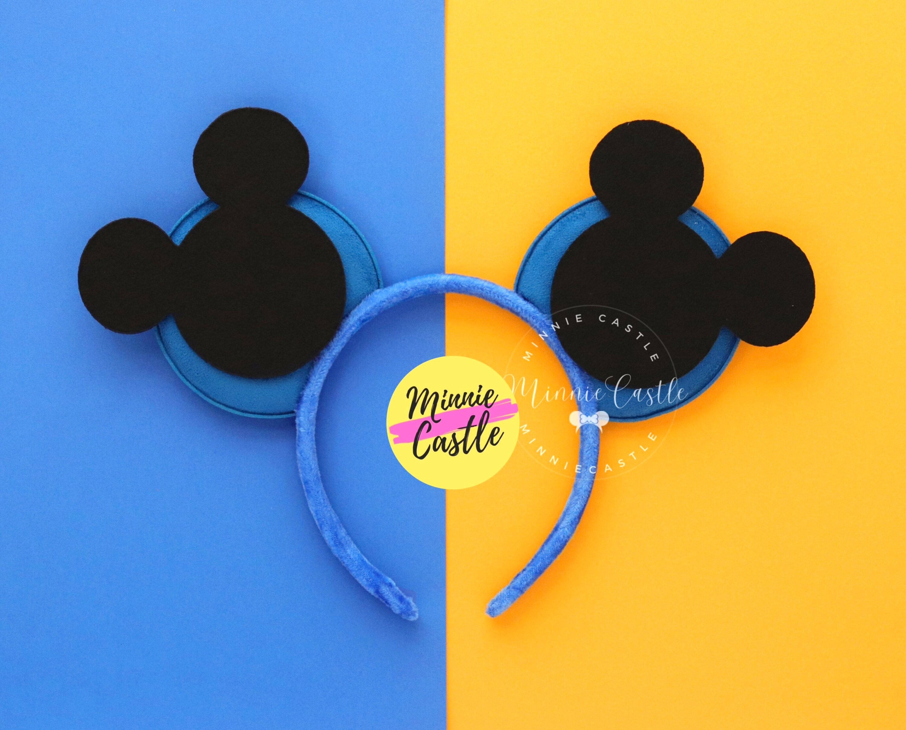 Orecchie di Topolino, orecchie di Topolino, orecchie di Topolino per bambini, orecchie di Minnie, orecchie di Topolino blu, orecchie di compleanno, or