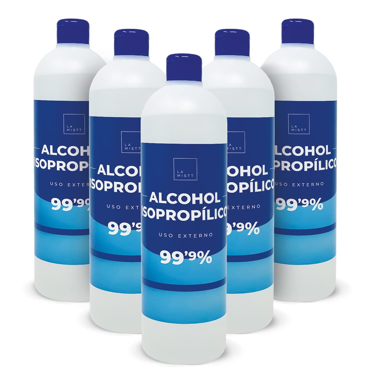Luccy Isopropylalkohol 99,9% rein 5 Liter | Isopropanol | Reinigung von elektronischen Bauteilen. Desinfektion und Reinigung von Oberflächen Image