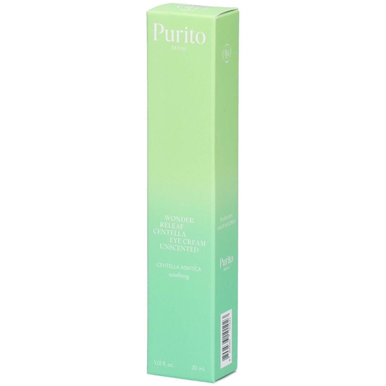 PURITO Wonder Releaf Centella Unscented Eye Cream – lenitiva e senza p