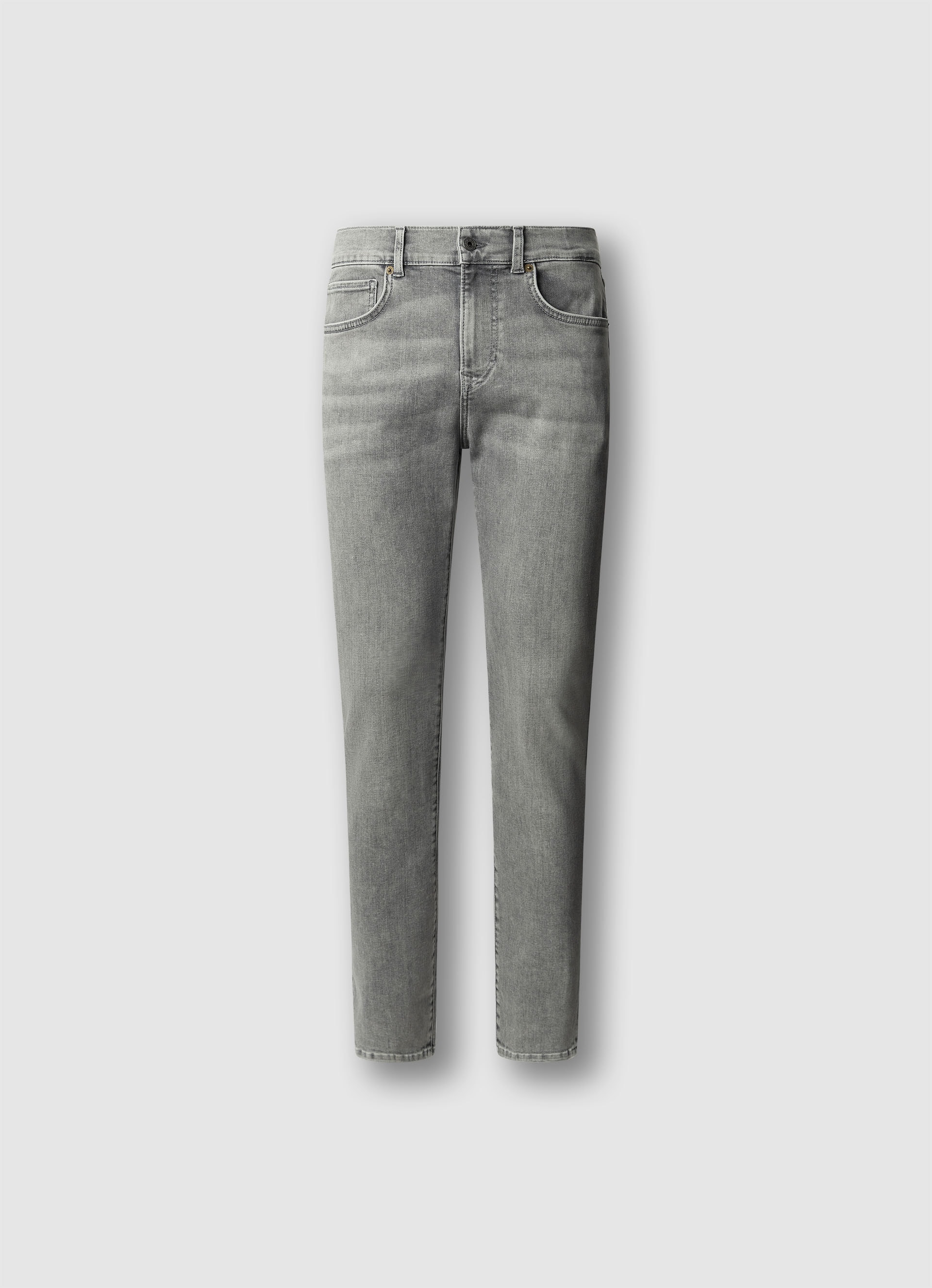 Slim-fit-Jeans PEPE JEANS "SLIM JEANS HATCH", Damen, Gr. 32, Länge 32, grau washed, Denim/Jeans, Obermaterial: 84% Baumwolle, 15% Polyester, 1% Elasthan, slim fit, Jeans Slim-fit-Jeans