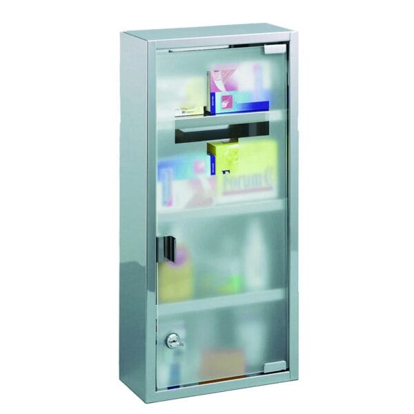 Zeller Medizinschrank ohne Füllung 27 x 12 x 57 cm weiß, 27x57x12 cm