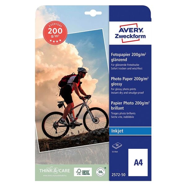 Avery Zweckform Fotopapier »2572-50« A4 200 g/m² Image