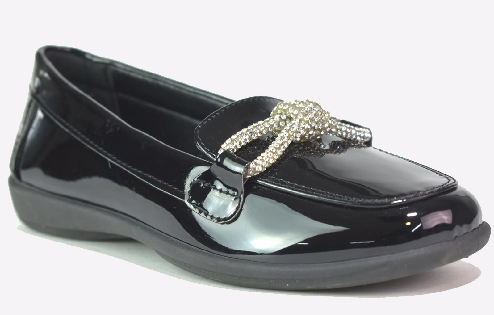 Reveal Kids Unisex Willow School Shoes Junior Girls - Black - Size UK 10 Kids | Reveal Sale | Discount Designer Brands