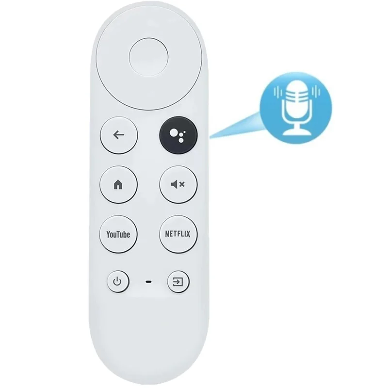 Fernbedienung G9N9N Ersatz Sprachfernbedienung Ersatz für Google Chromecast 4K Snow Smart TV Streaming Stick Remote Image
