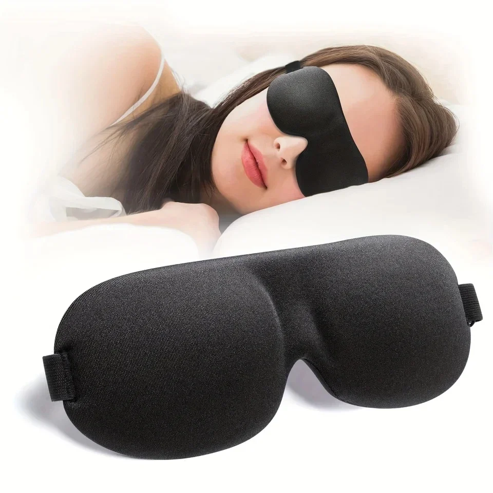 Máscara für Dormir 3D, Musique für los ojos Cóncava, evropcaras Faciales Moldeadas für Dormir de Noche, Unisex Image