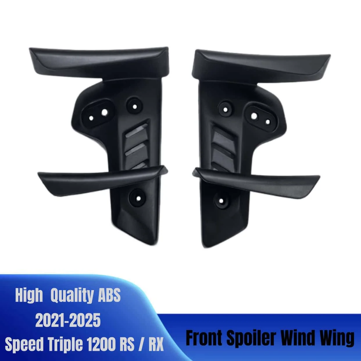 Für Triumph Speed Triple 1200 RS / RX 2021-2025 NEUE Hohe Qualität ABS 1200 RS Motorrad Seitenflügel Seitenspoiler Starrflügelverkleidung Image