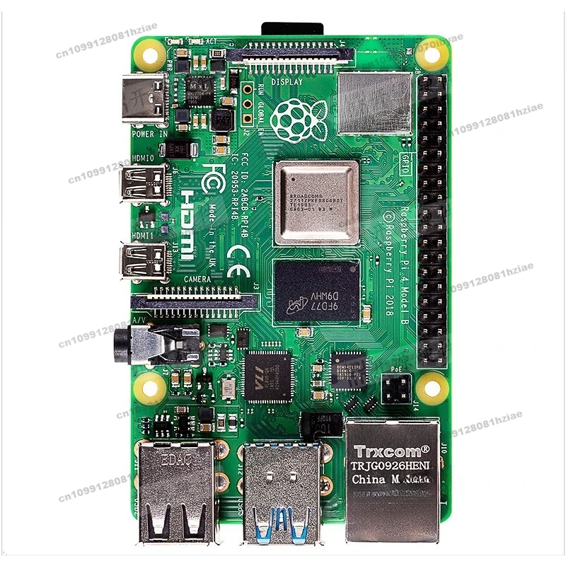 Raspberry Pi 5/4B Raspberry Pi 5. Generation Entwicklungsboard Arm Cortex-A76 Linux Entwicklungsboard Image