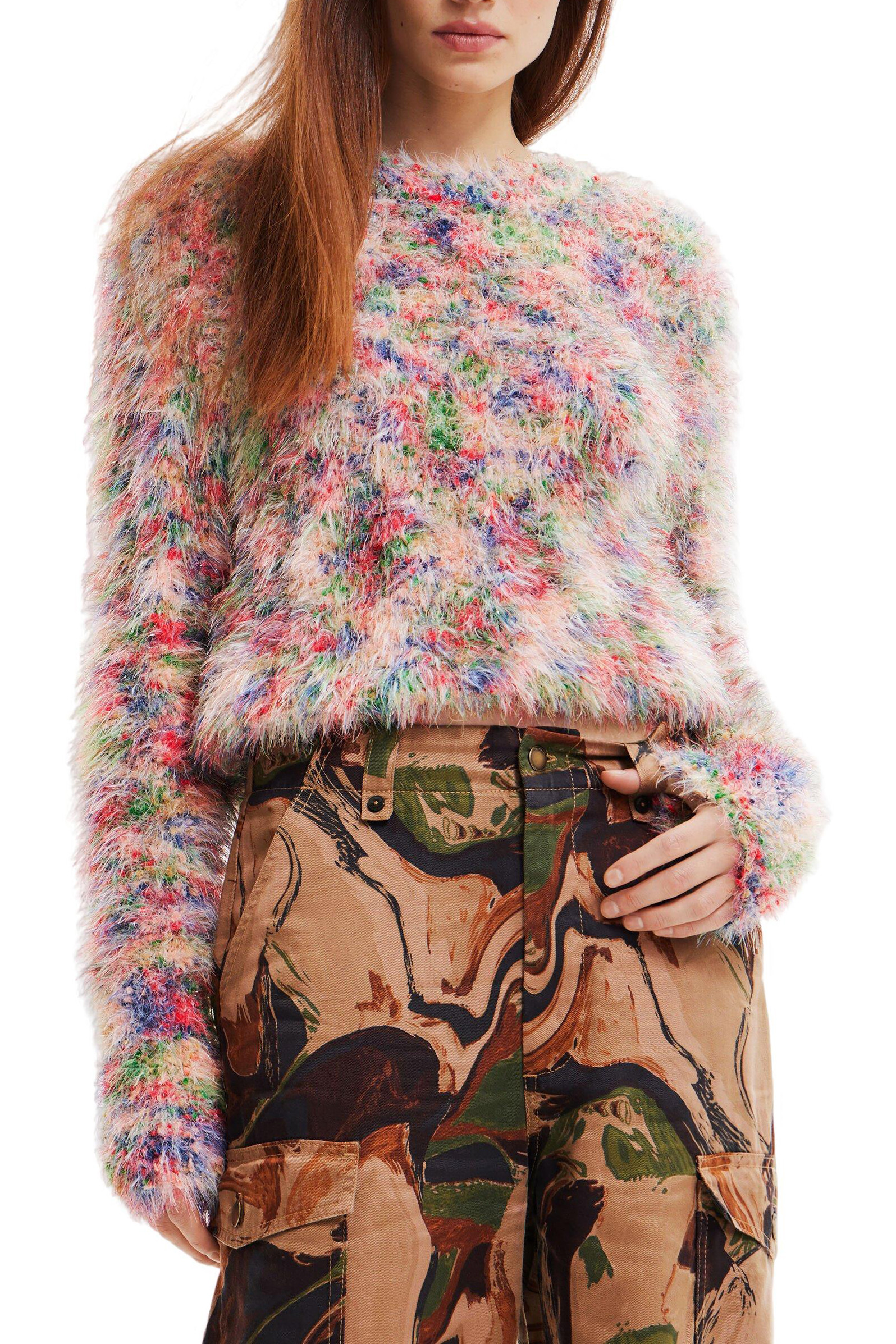 Desigual Damen Strickkleidung in Multicolor Image