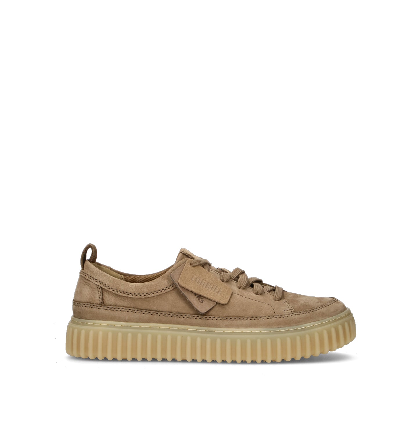 CLARKS CORE TORHILL LACE Sneaker uomo beige in nabuk