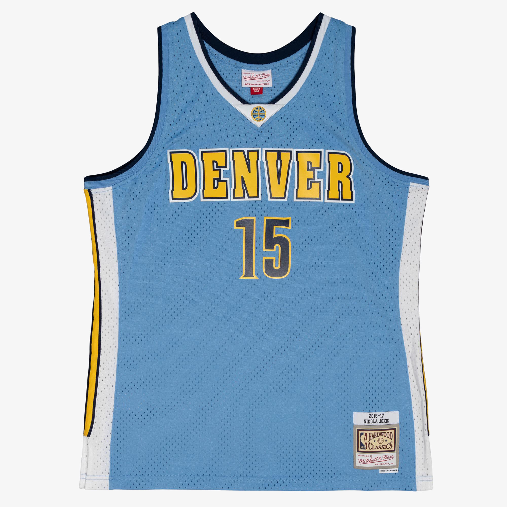 Denver Nuggets Mitchell & Ness Swingman Trikot Road Nikola Jokic 2016 Image