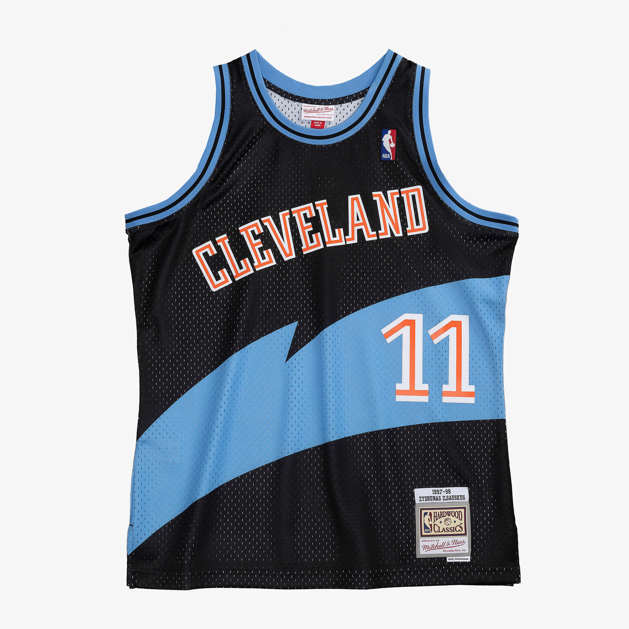 Cleveland Cavaliers Mitchell & Ness Swingman-Trikot Zydrunas Ilgauskas 97 Image