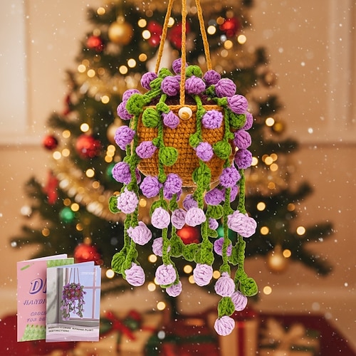 Ideal Weihnachtsgeschenke für Enkelkinder Mädchen Jungen Häkelset für Anfänger Häkelset Anfänger Häkelstarterset für vollständige Anfänger Erwachsene Häkeln Strickset mit Schritt-für-Schritt-Video Image