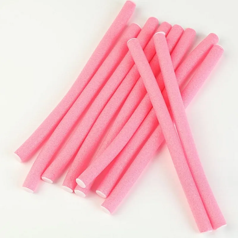 Bigoudi éponge de torsion multifonction, rouleau de cheveux sans chaleur, formeurs de vague, outil de coiffure, vente en gros, ensemble de 10 pièces