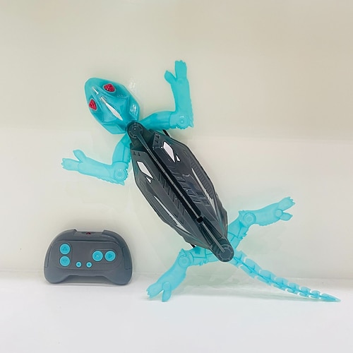 Wandklettergecko mit offizieller Wandklettertechnologie, wiederaufladbarer ferngesteuerter Roboter, Kinderspielzeug, Streichspielzeug für Jungen Mädchen im Alter von 4 Jahren hoch Image