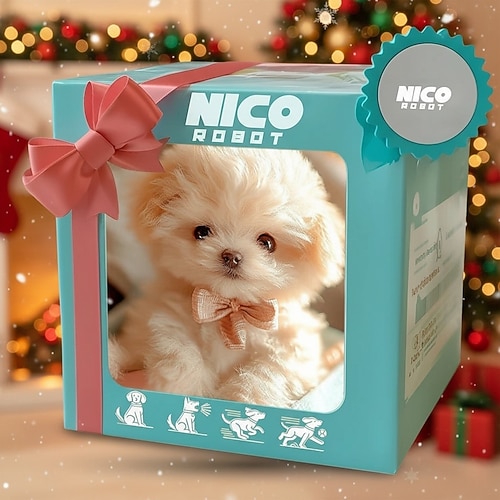 Ideale Weihnachtsgeschenke für Enkelkinder Mädchen Jungen Roboterhund mein realistischer Roboterwelpe Interaktives Spielzeug das läuft bellt Schwanz wedelt Plüschhaustier Hund realistisches