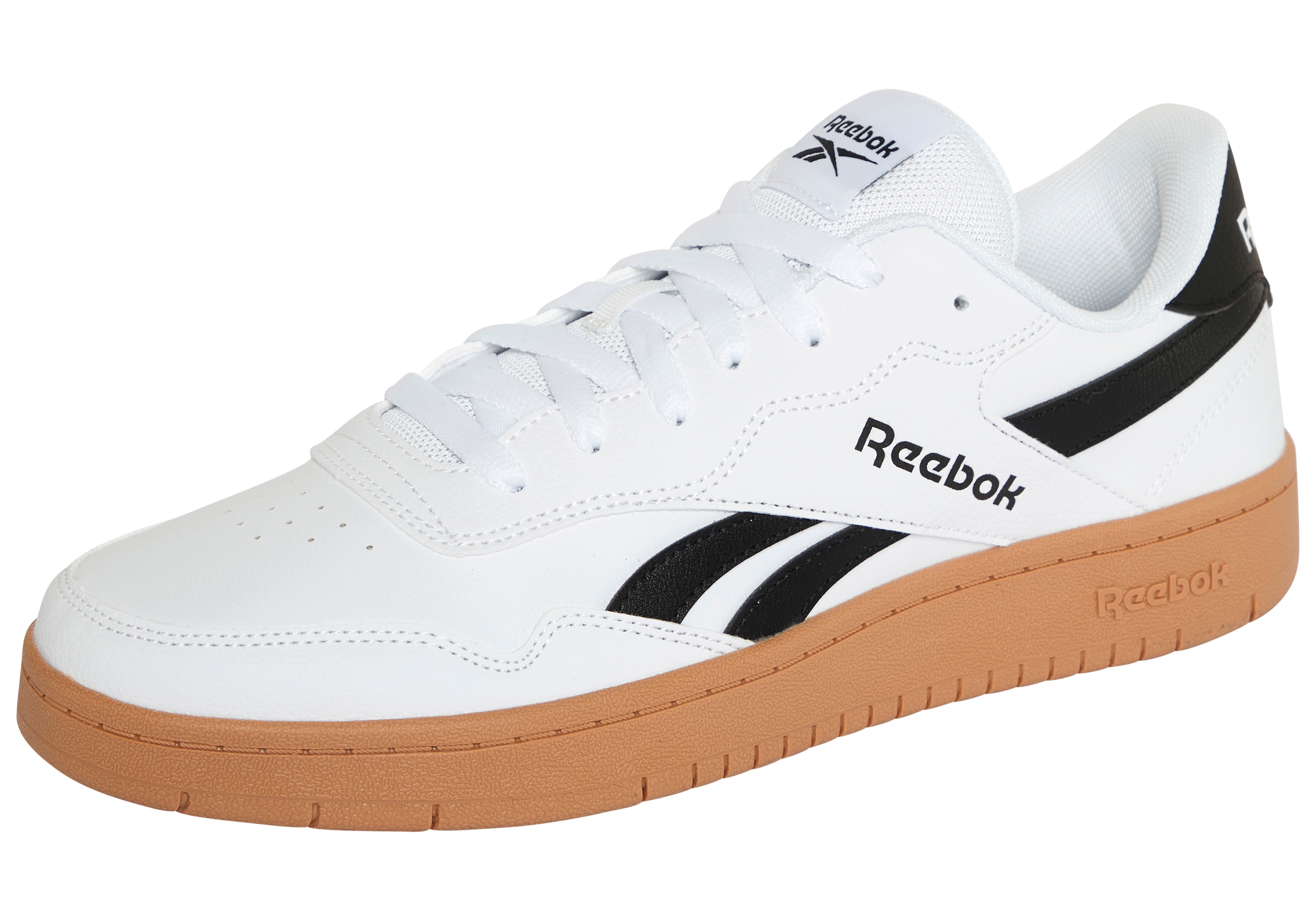Basketballschuh REEBOK "REEBOK BB 1000", Damen, Gr. 41, weiß, schwarz, gum, Synthetik, Textil, Schuhe