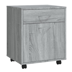 vidaXL Rollschrank Grau Sonoma 45x38x54 cm Holzwerkstoff Image