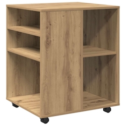 vidaXL Rollschrank Artisan-Eiche 60x53x72 cm Holzwerkstoff Image