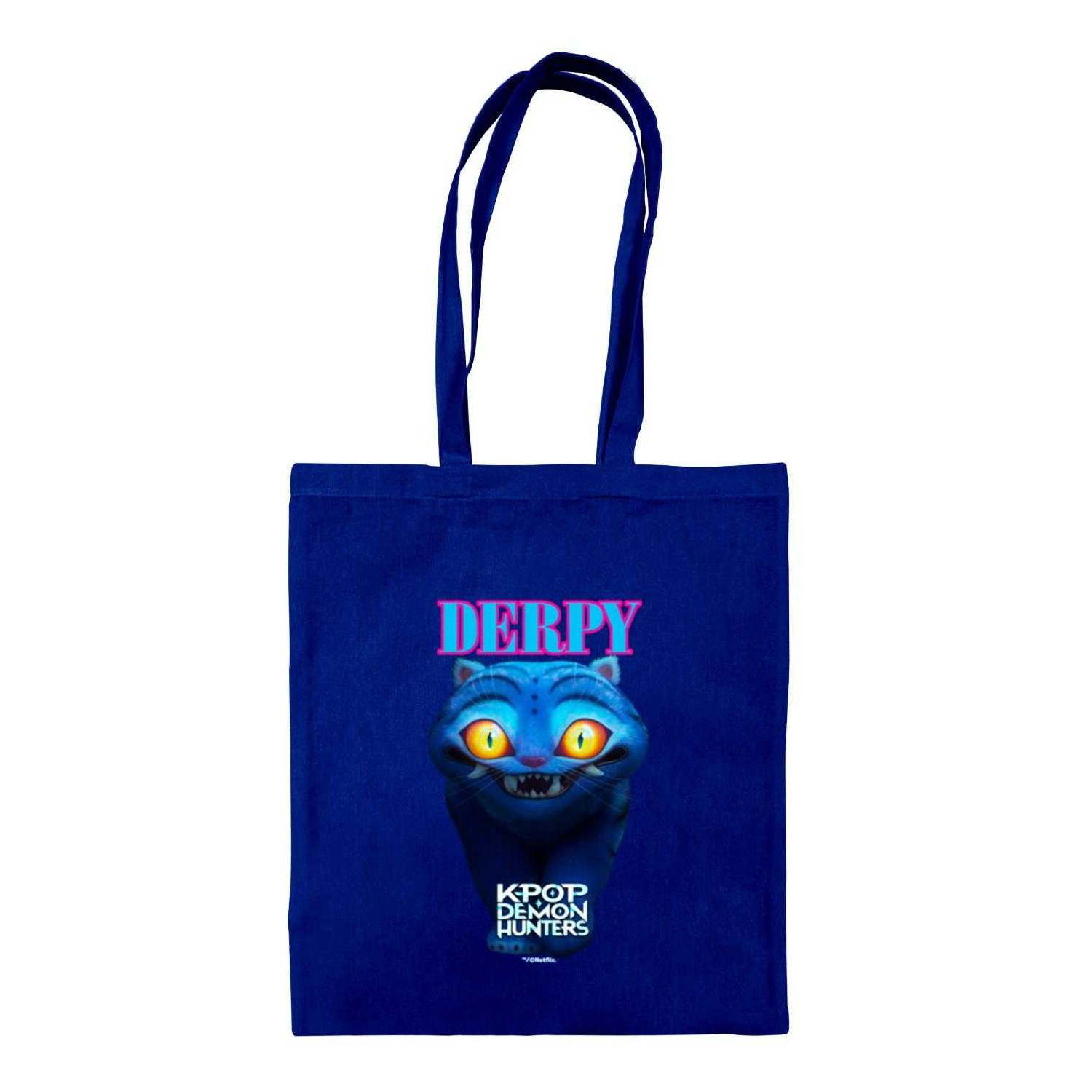 K-Pop Demon Hunters - Tragetasche, Dämlicher Tiger (Blau) Image