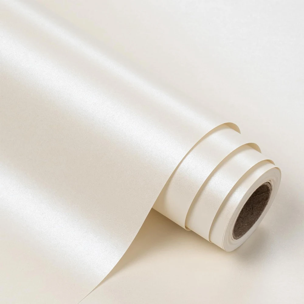 1 rotolo di carta da regalo bianca opaca carta da regalo per confezioni regalo perlescente bianco latte confezione di carta da regalo di compleanno, decorazioni natalizie