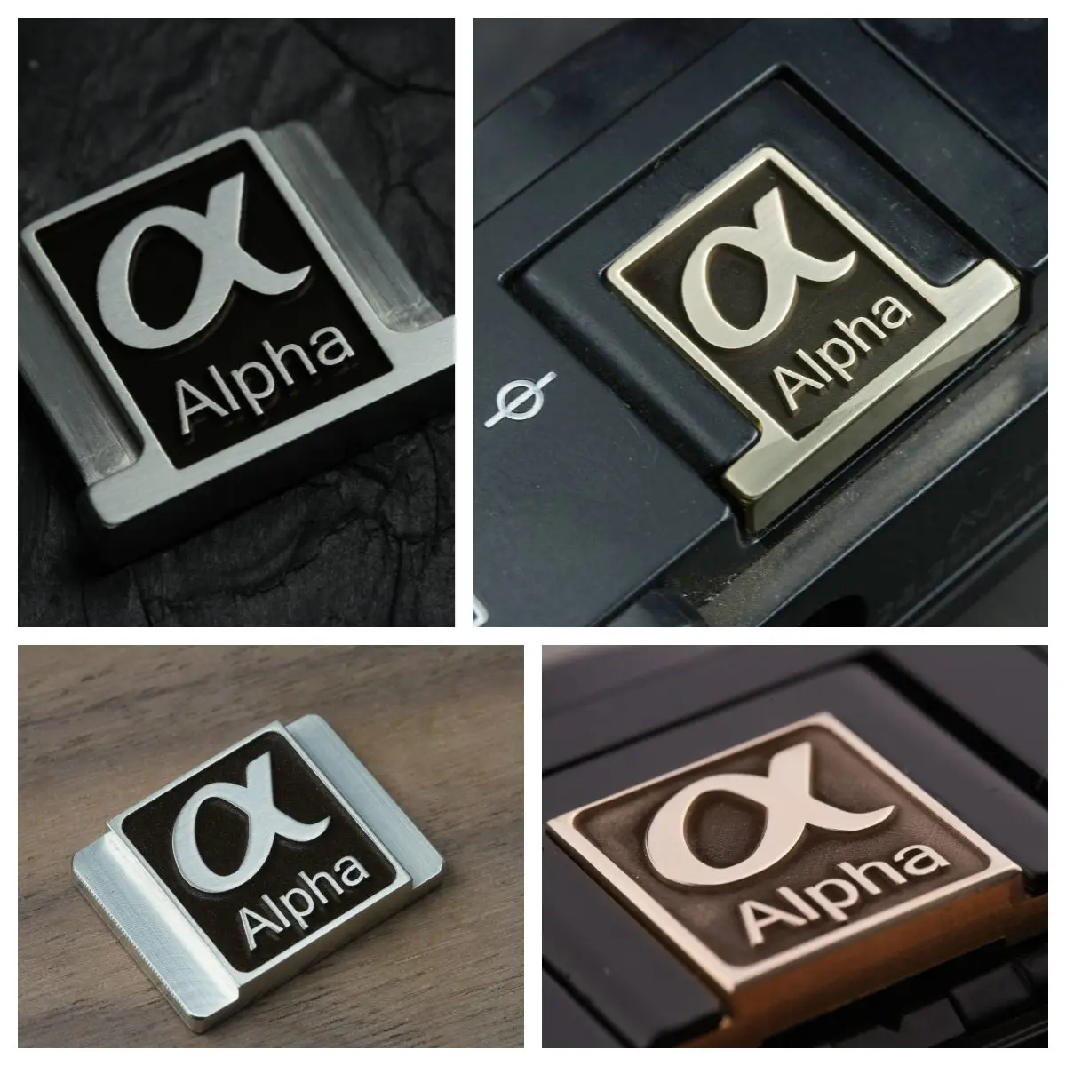 Messing/Cupronickel Alpha Kamera Blitzschuh Abdeckung Schuh Schutz Abdeckung Für Sony ZVE10 A6700 A7C2 A7M3 A7M4 A7R5 A7R4 A6400 A7C Image