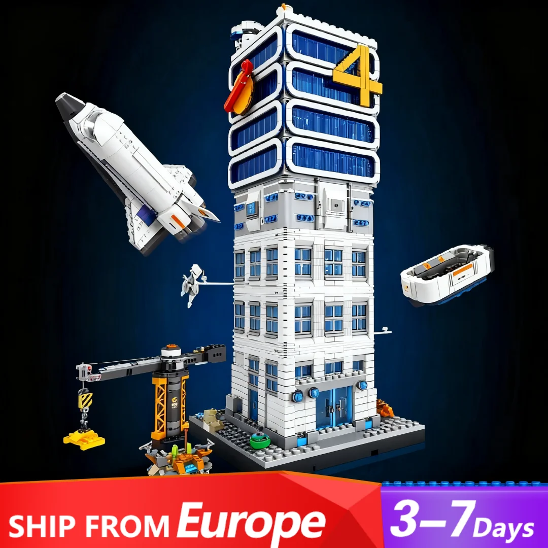 Klemmbausteine 6135 Teile Klemmbausteine Haus Die vier Helden-Gebäude Architecture Häuser Bausteine Modell Bausatz, Stadthaus Architektur Gebäude House Modular Building Set für Erwachsene und Kinder Image