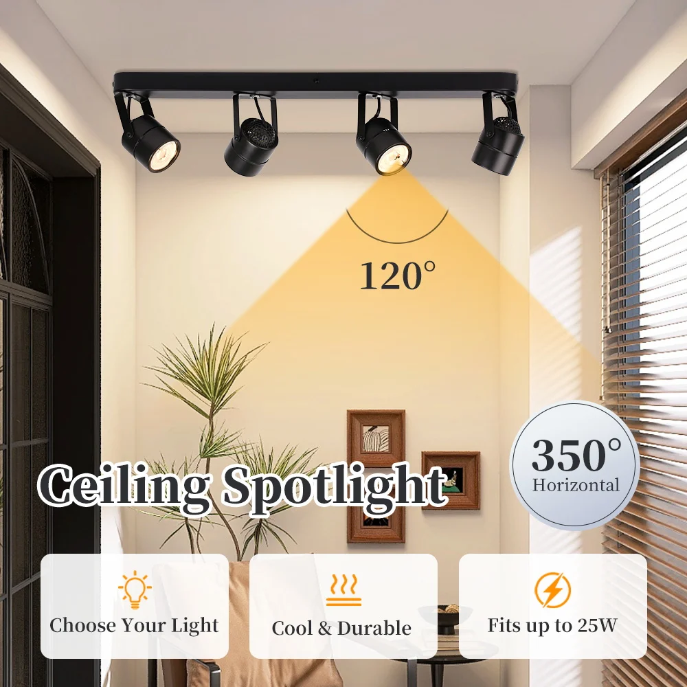 LED Decke Strahler Austauschbare Glühbirne Spot Lichter Lange Streifen Led Spots Lampen Für Küche Restaurant Wohnzimmer Beleuchtung Dekor