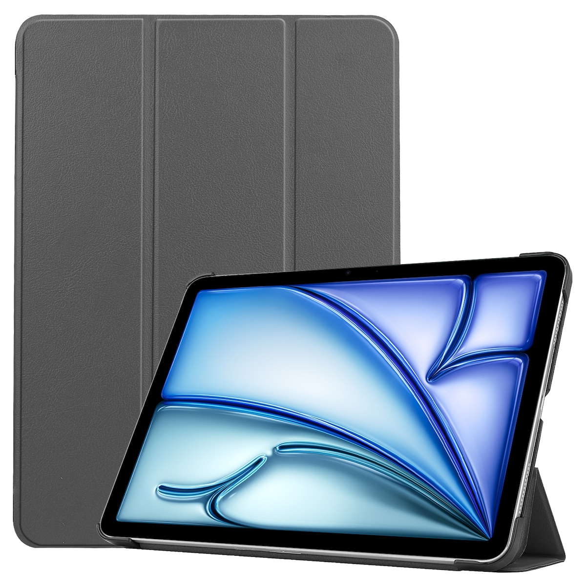 Lobwerk Cover für Apple iPad Air 10.9 2020/2022 4/5 Generation iPad Air 11 2024 M2 11 Zoll Slim Schutzhülle Hardcase aufstellbar und Wake & Sleep Funktion Image