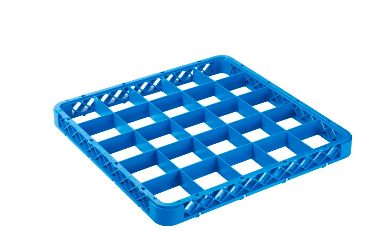 GastroHero Aufsatz 25 Fächer 89x89 mm für Spülkorb, blau Image