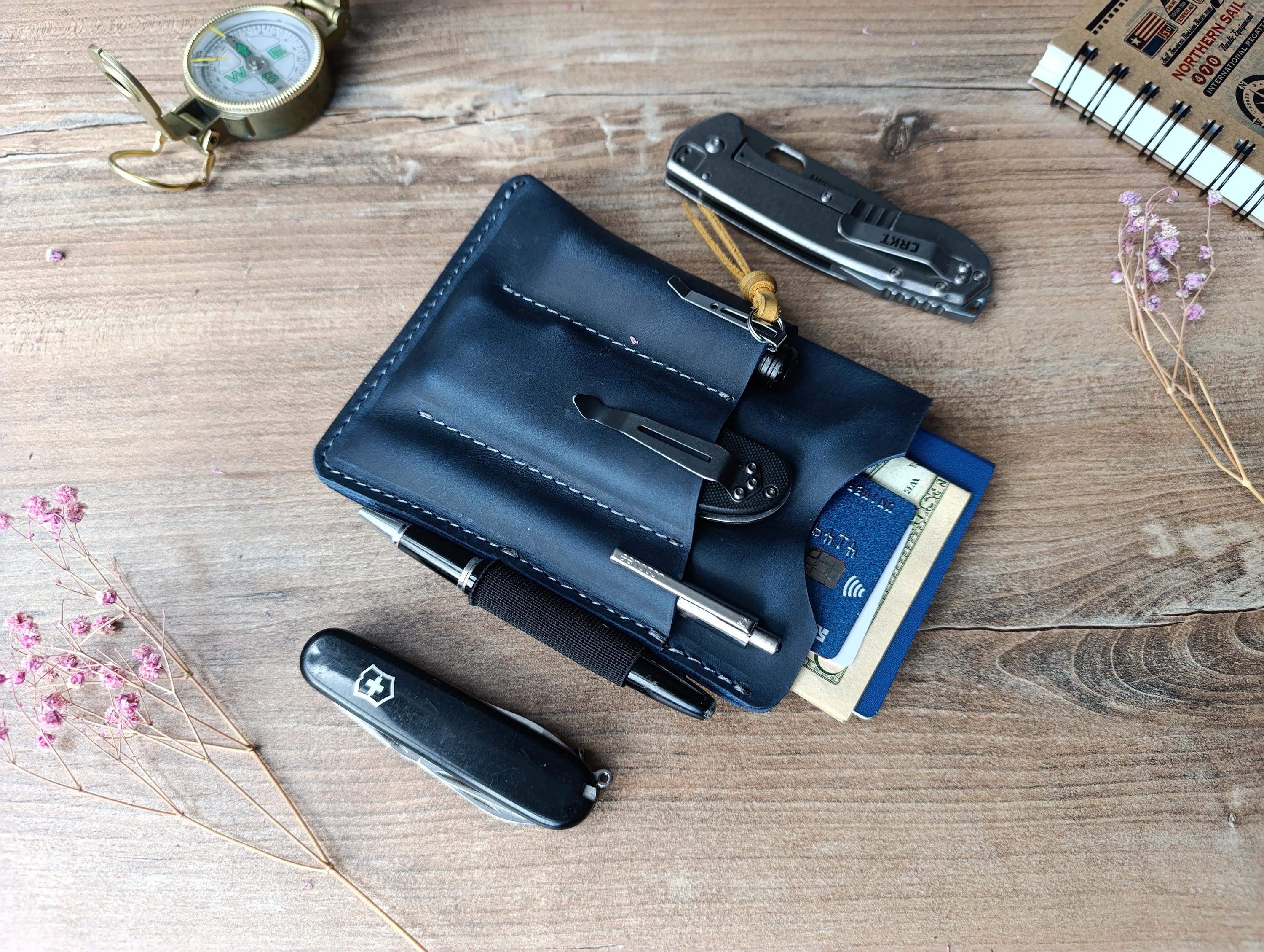 Organizzatore EDC/organizzatore tascabile EDC/organizzatore tascabile EDC/organizzatore tascabile EDC/organizzatore tascabile in pelle/organizzatore E