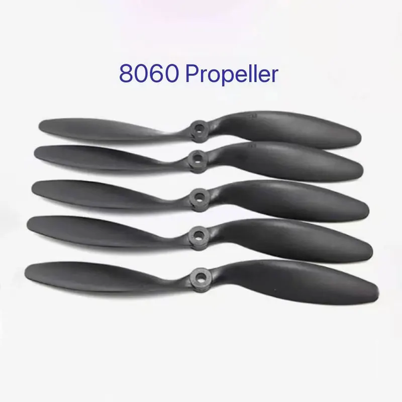 8060 schwarzer Propeller 2212 Motor Modell KT Board Flugzeugzubehör Starrflügel Glasfaser und Nylon Material Lochabstand 5 mm Image