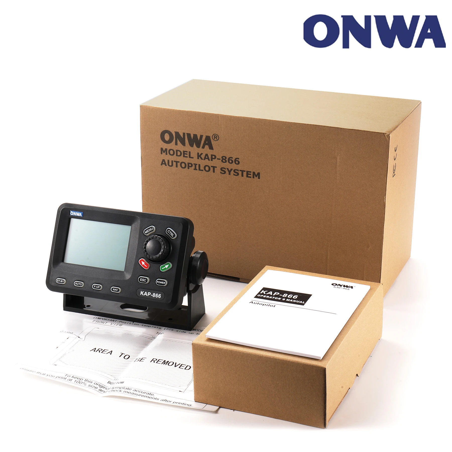 ONWA KAP-866 Marine Autopilot System Marine Electronics Autopilot komplett Image