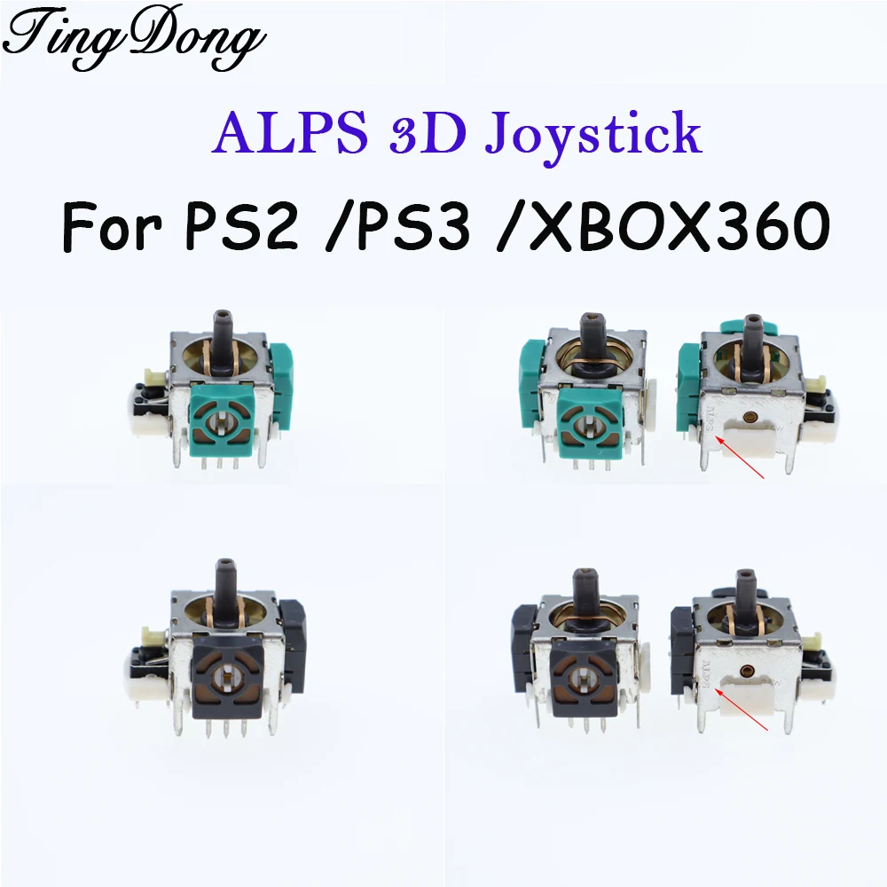 1/2/6/10/20PCS ALPS 3D Joystick Ersatz für PS2/PS3/XBox360 Controller Joystick Sensor Modul 3 pin Potentiometer