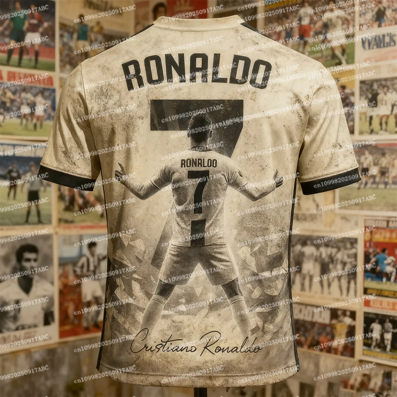 Sommer Männer T-shirt Sport Top Science fiction Ronaldo Jersey Fan T-shirt Frauen T-shirt Trocken Schnell Atmungsaktive Kind Fußball T-shirt Image