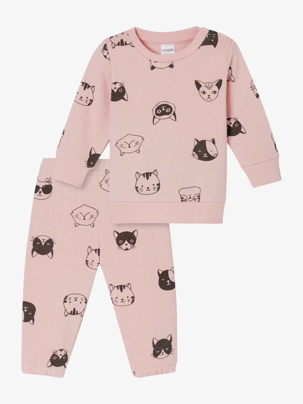 Schiesser Pyjama Mädchen rosa, 62 Image