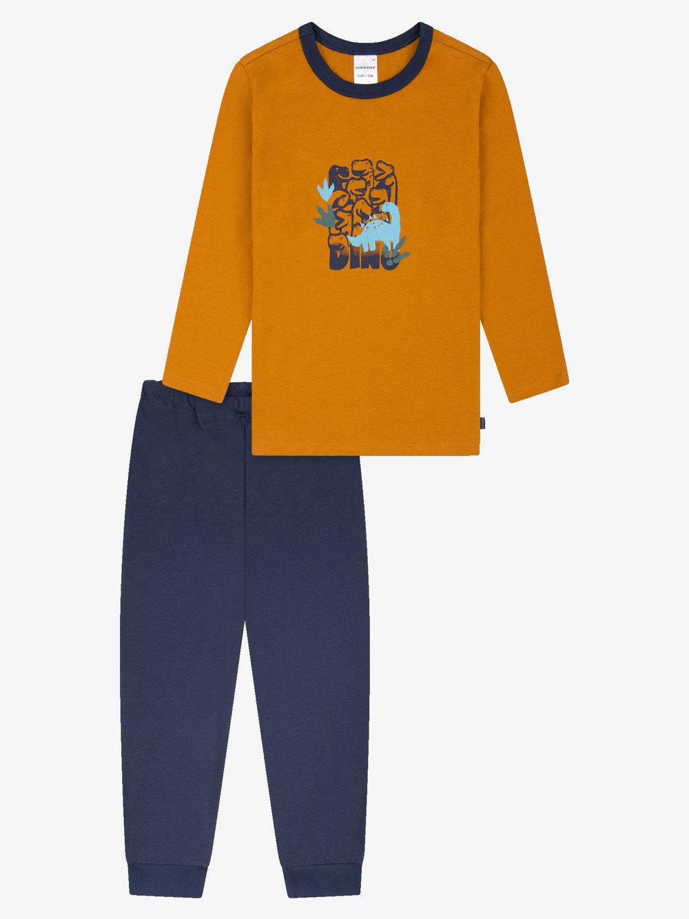 Schiesser Pyjama Jungen orange, 116 Image