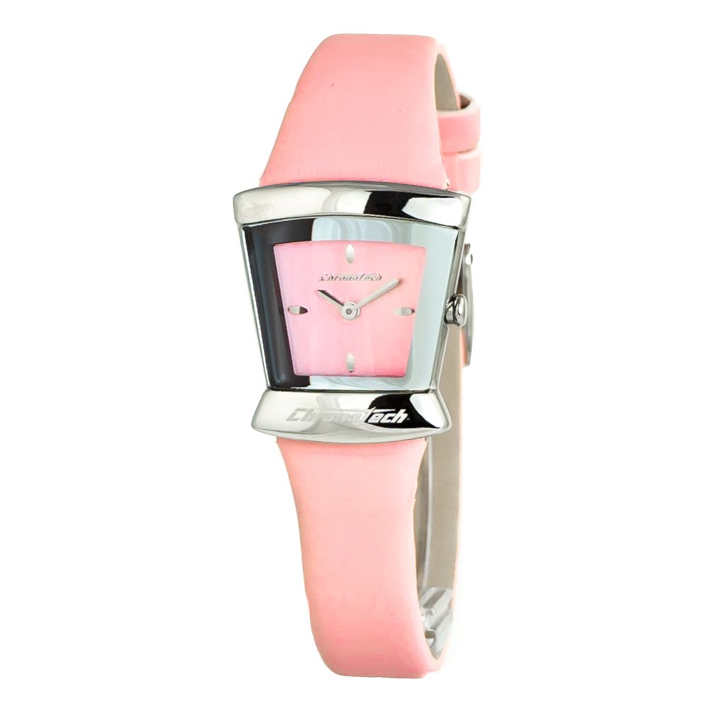 Chronotech Ct7355l03ac Pink Lederuhr Image