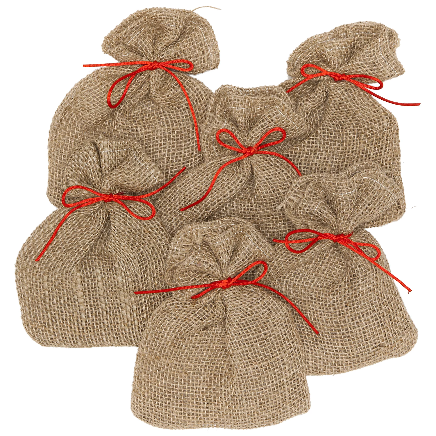 Jutesäckchen, 15 x 18 cm, 6 Stück Image