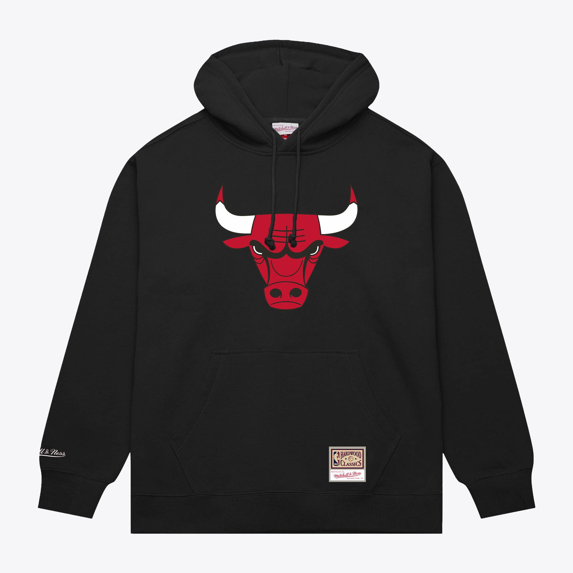 Chicago Bulls Mitchell & Ness Team-Logo-Hoodie