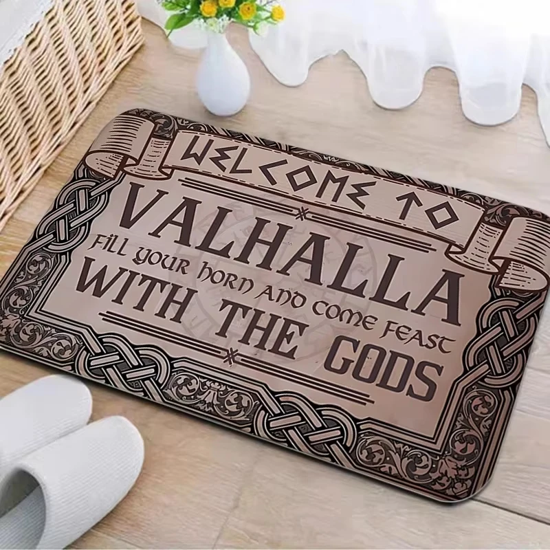 Welcome Door Mat Kitchen Rug Area Non-slip Graphic Wizards Muggle Tolerated Corridor Decor Floor Mat Bedroom Entrance Doormat