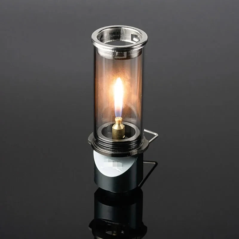 Verträumte Kerzenlampe, Zeltbeleuchtungsausrüstung, Campinglampe, winddicht, Gas, im Freien, kreatives Aussehen, erhöht die Atmosphäre