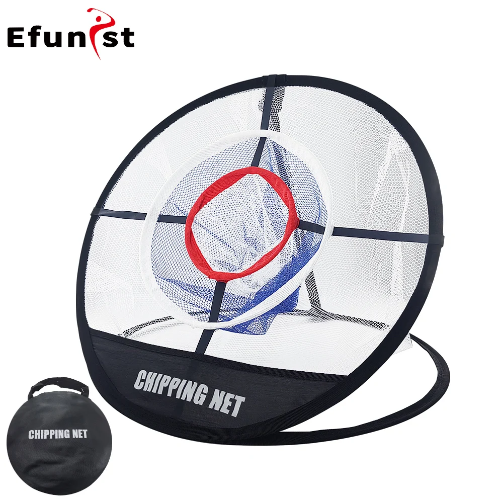 Golf Swing Trainer Golf Training Chipping Net Indoor Outdoor Faltbare Swing Net Pitching Käfige Schlagen Matte Golf Zubehör Image